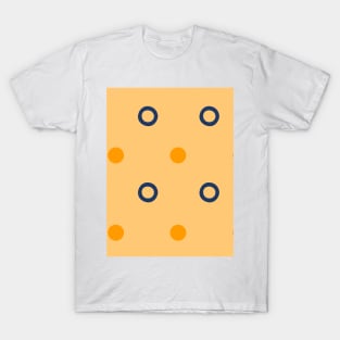 Abstract dots and circle pattern T-Shirt